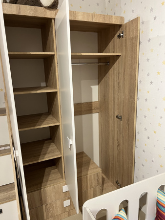 Шкаф-2 коллекции Гармония от Династия Kids