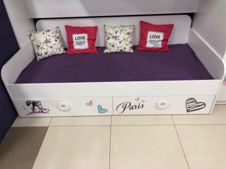 Кровать 190х90 коллекции Модница New от Династия Kids
