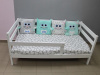 Кровать детская ЭКО-9 (массив) 160х80  от Династия Kids